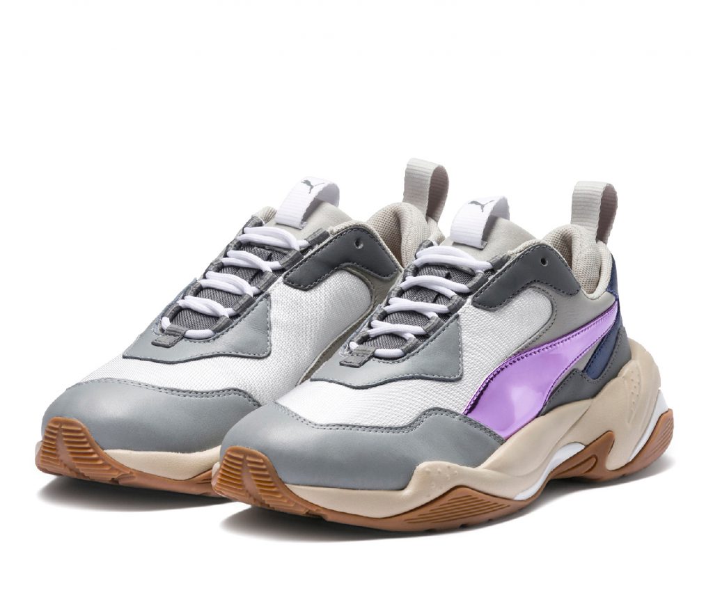 puma thunder womens orange